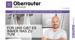 Desktop Screenshot of oberrauter.at